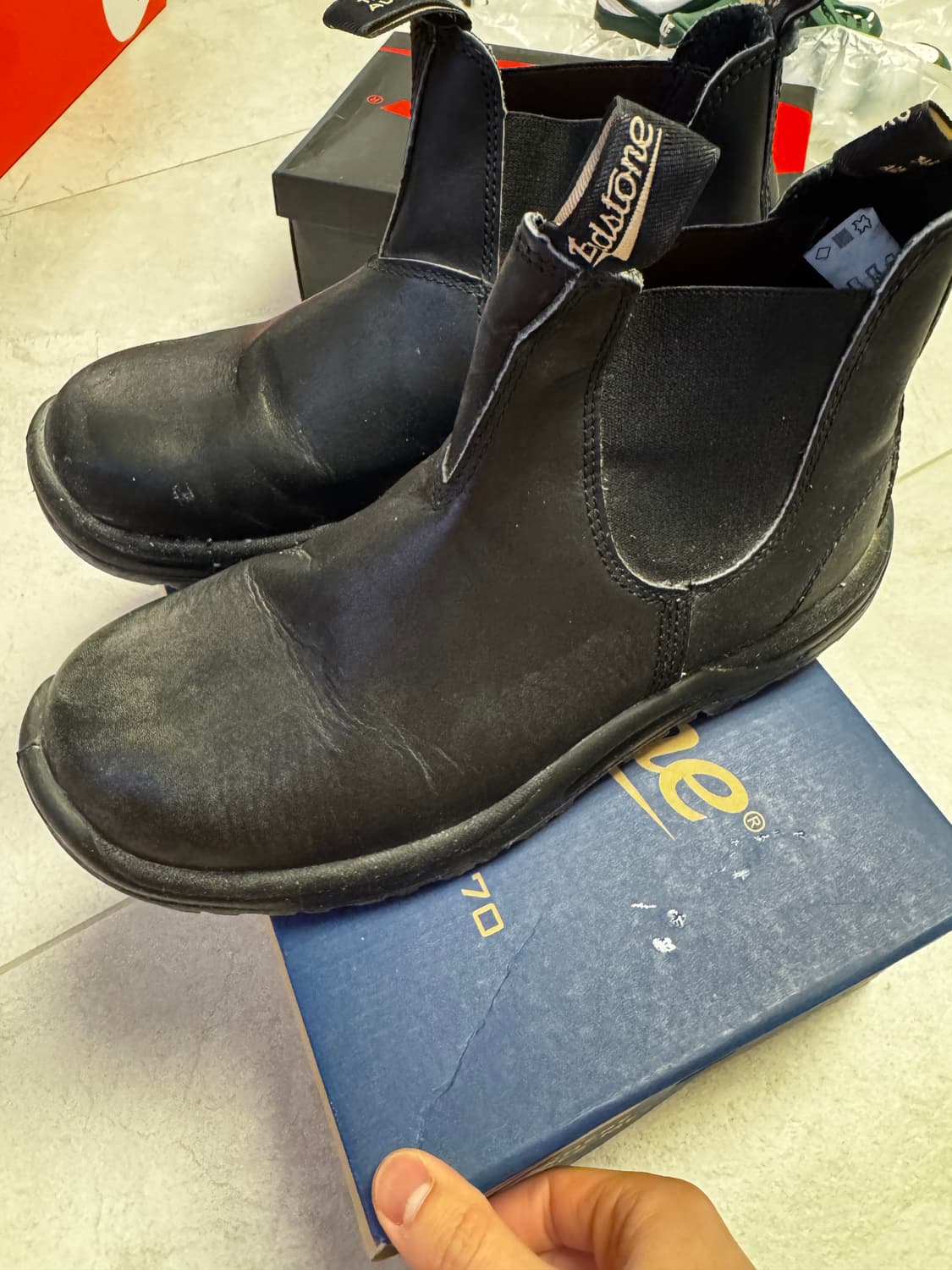 270) 블런드스톤 첼시 부츠 안전화 상품이미지1