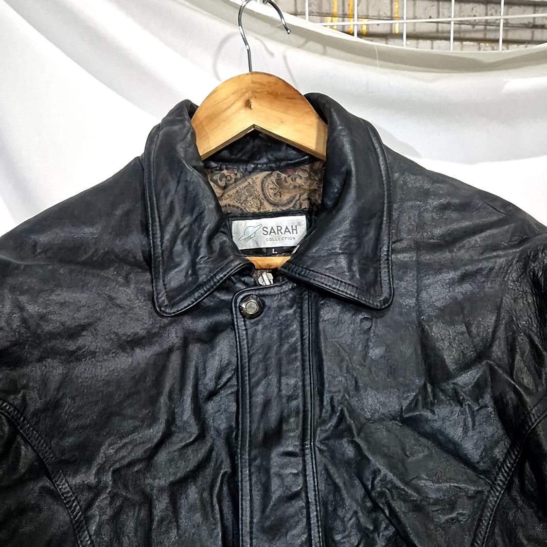 Sarah 양가죽 봄버 자켓 상품이미지2