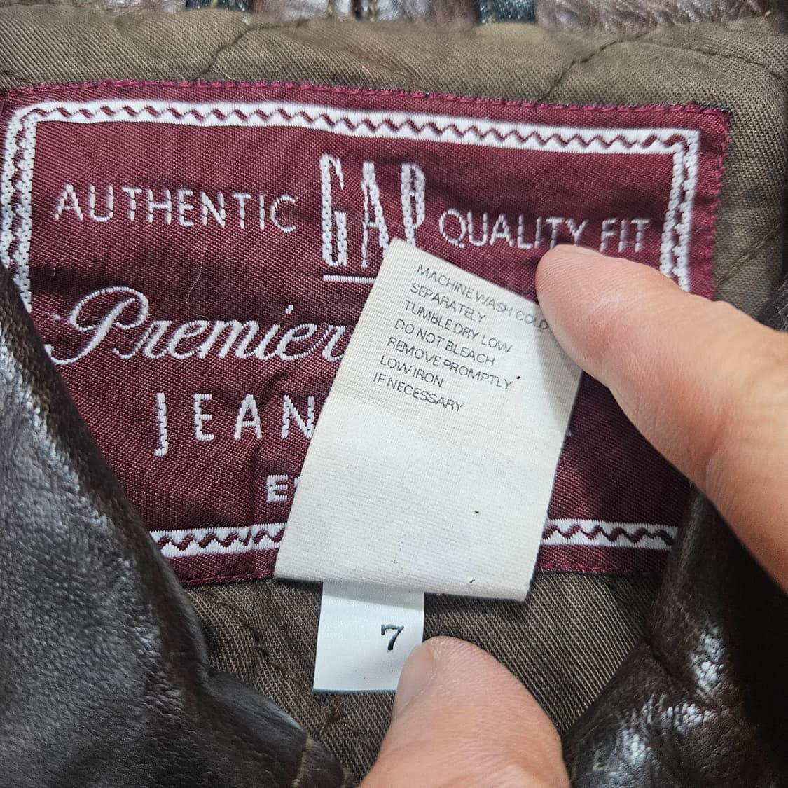 90s 올드갭 데님 자켓 L 상품이미지6