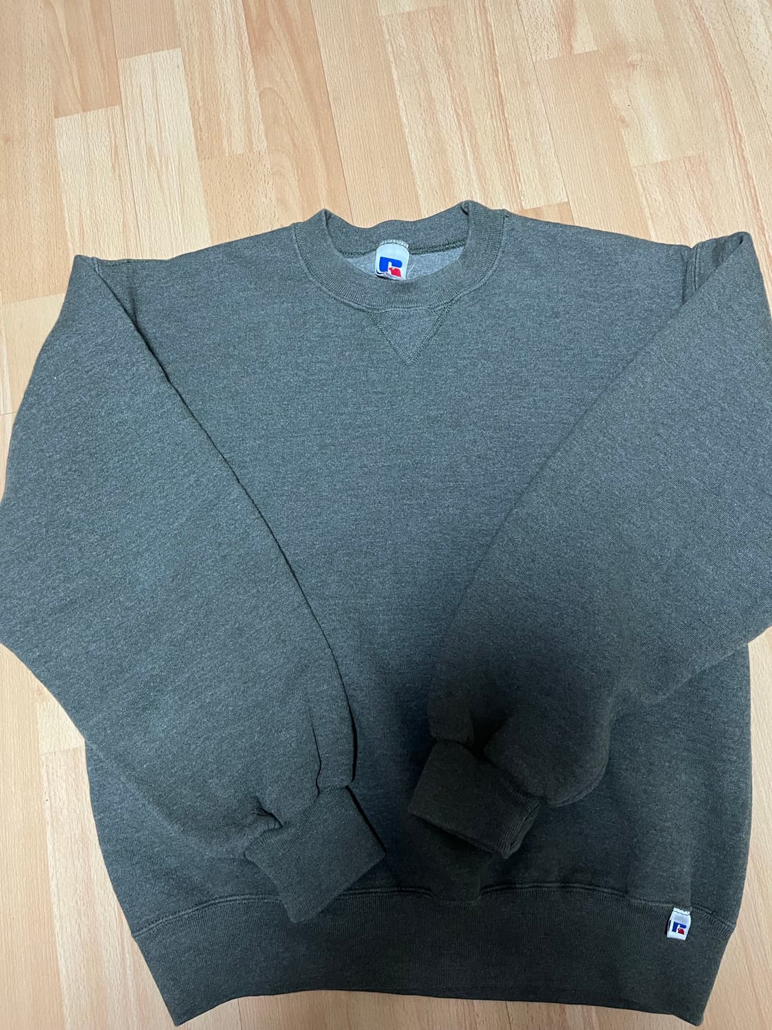 러셀 애슬레틱 90s 빈티지 스웻셔츠 다크그린  상품이미지1