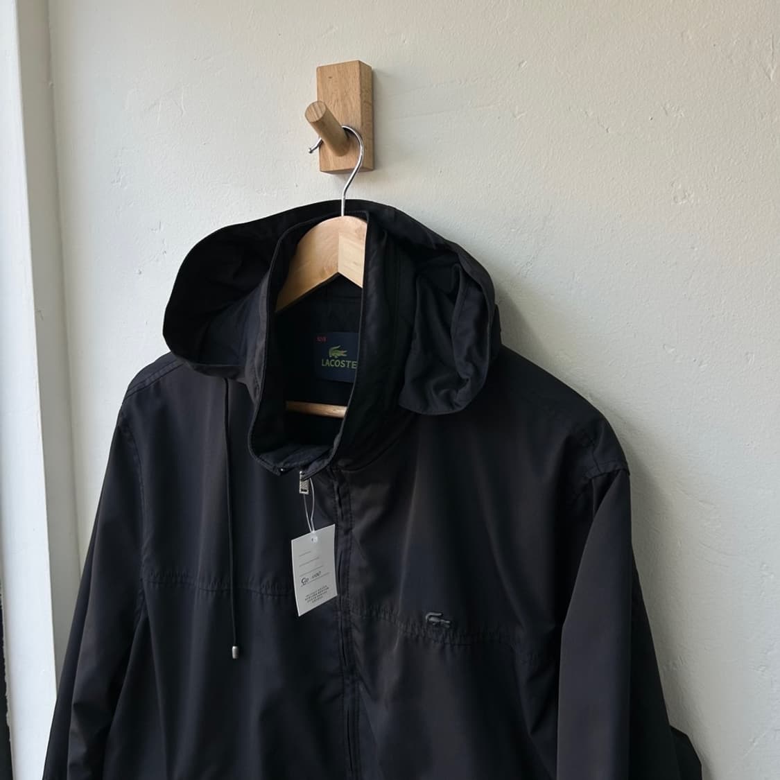 16439 - 라코스테 블랙 후드 점퍼 상품이미지1