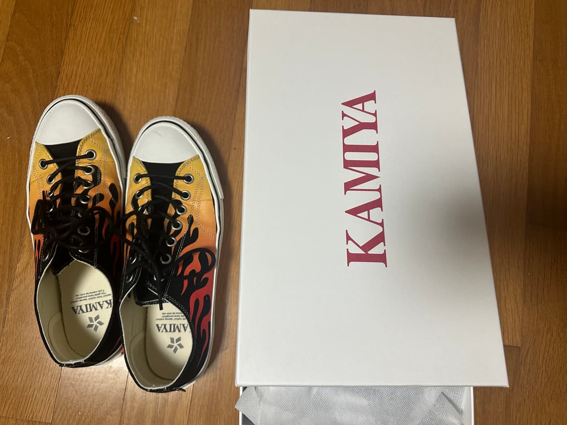 [44] 카미야 조이 파이어 패턴 벌크 스니커즈 상품이미지2