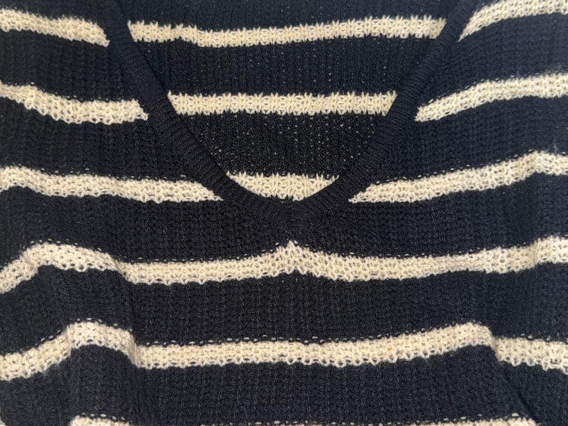 스트라이프 네이비 니트 상품이미지2