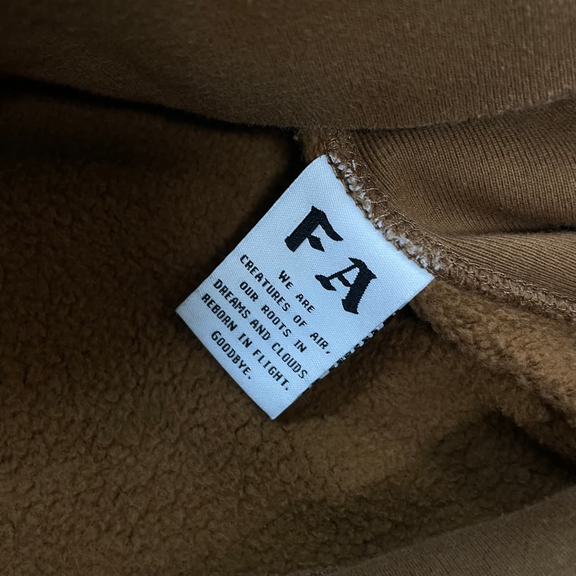 퍼킹어썸 인디아 보이 후드티 브라운 상품이미지6