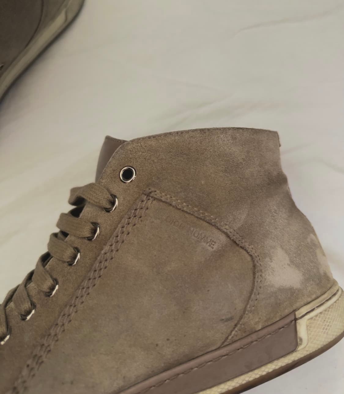 디올 옴므 스웨이드 미드탑 스니커즈 상품이미지2