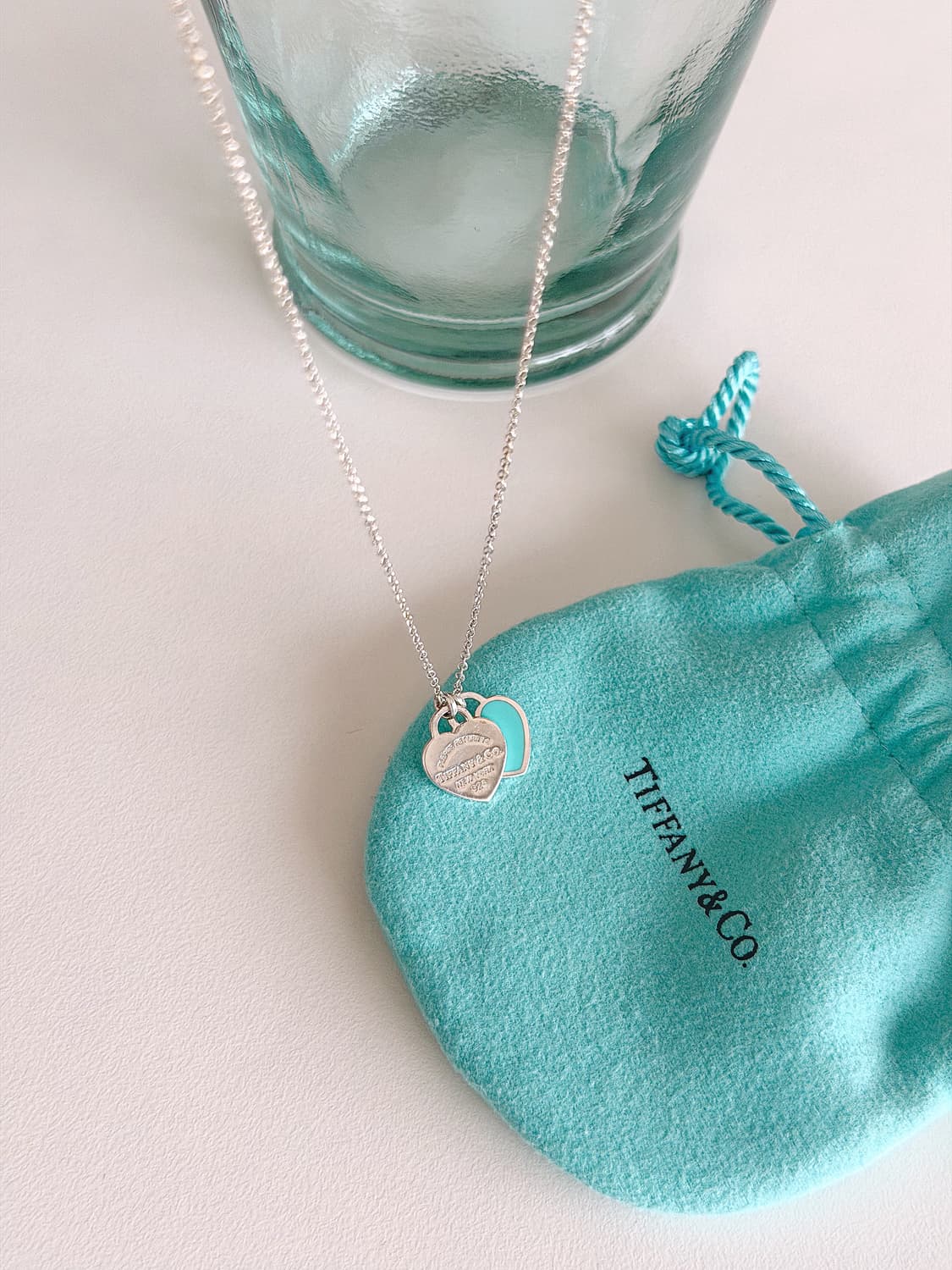 티파니 앤코 더블하트 목걸이  상품이미지9