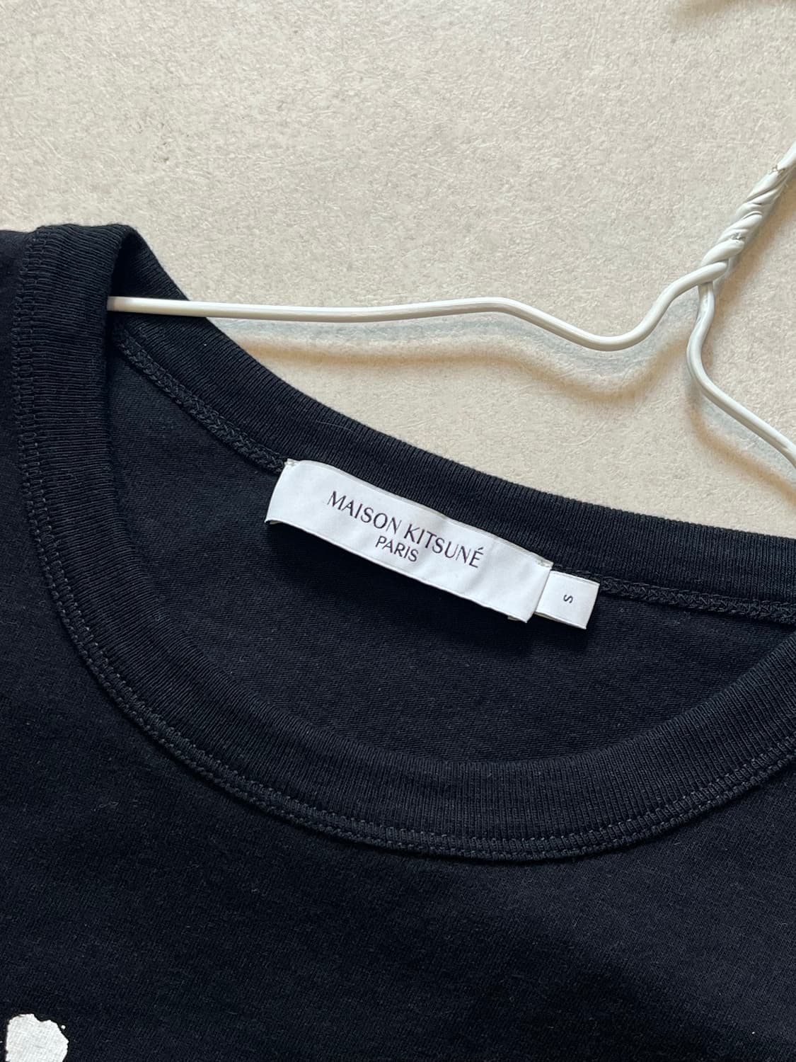 메종키츠네 로고 반팔 티셔츠 S 상품이미지2