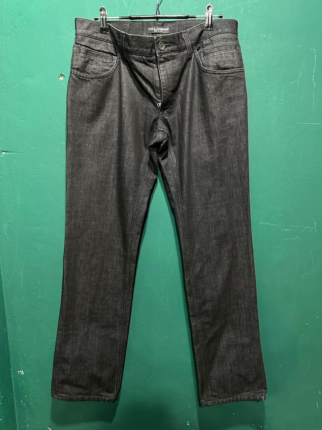 돌체앤가바나 패치 흑청데님 30-31 상품이미지1