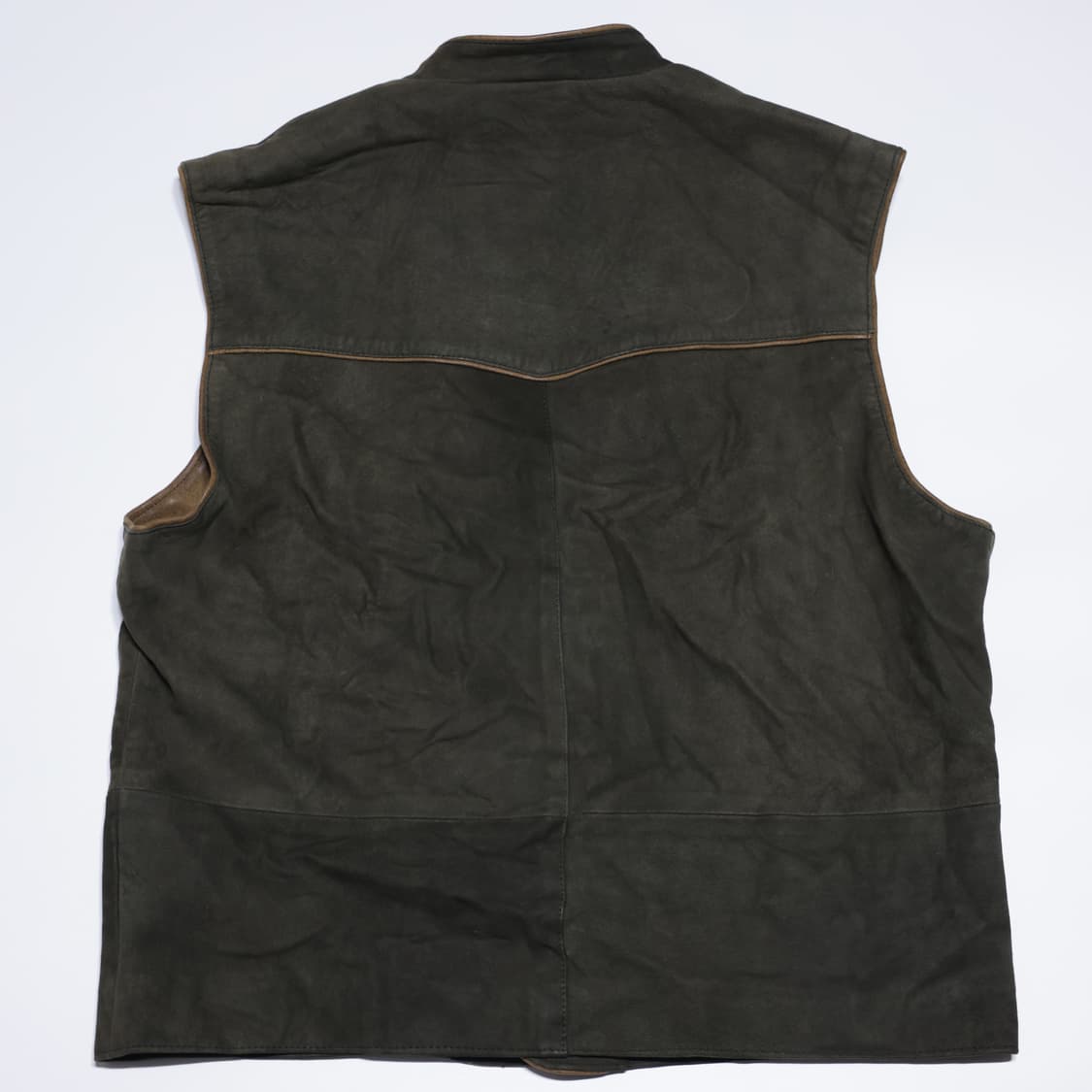 [EU 80s] Real Leather Trachten Vest 상품이미지6