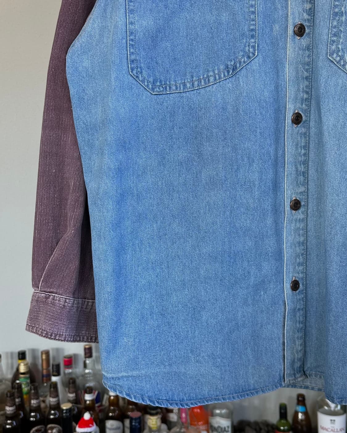 [XL]zeppelin 90s 빈티지 코듀로이 데님 셔츠 상품이미지4