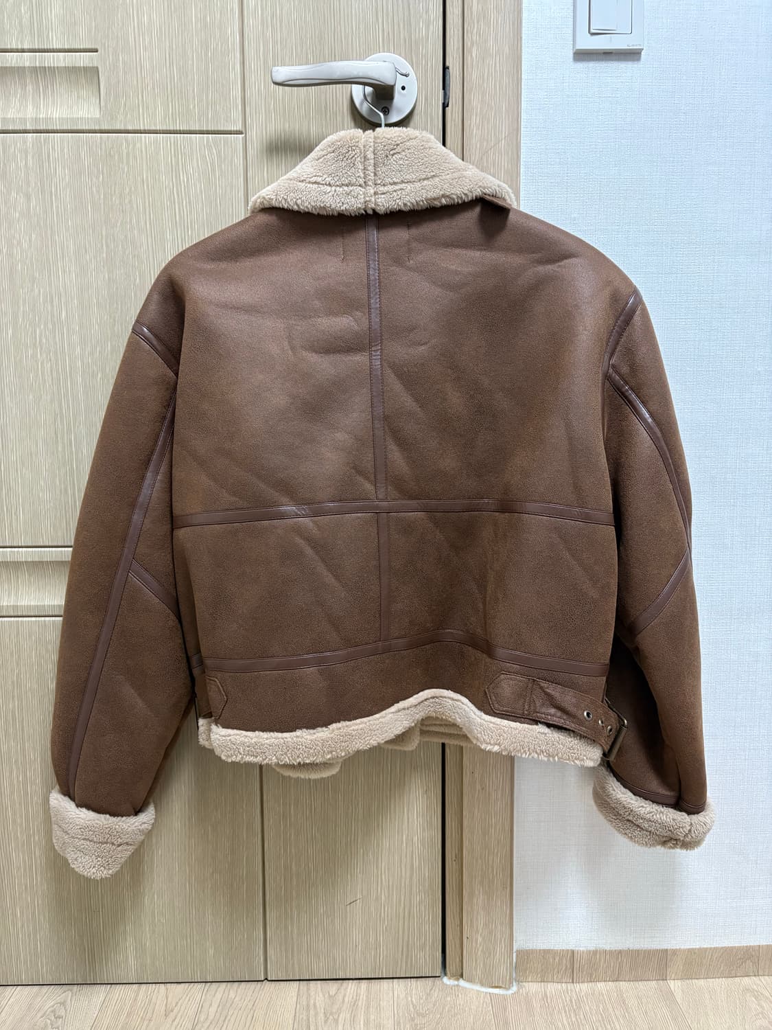 빈티지 브라운 무스탕 상품이미지2