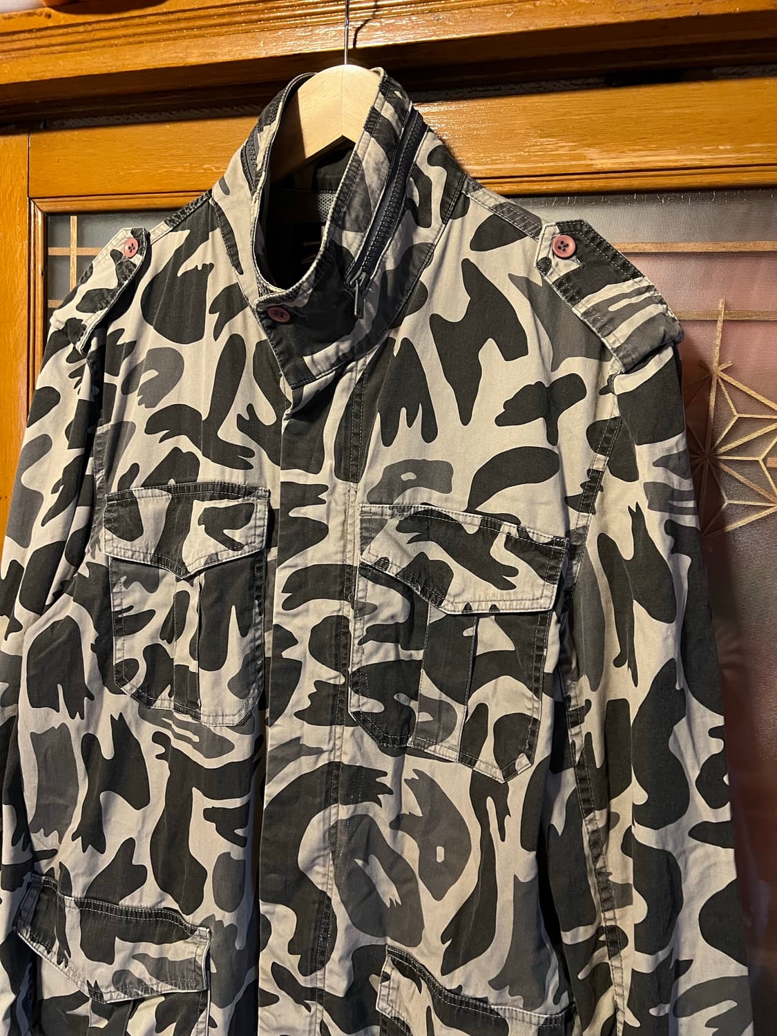 스투시 카모 M65 자켓 L 상품이미지2