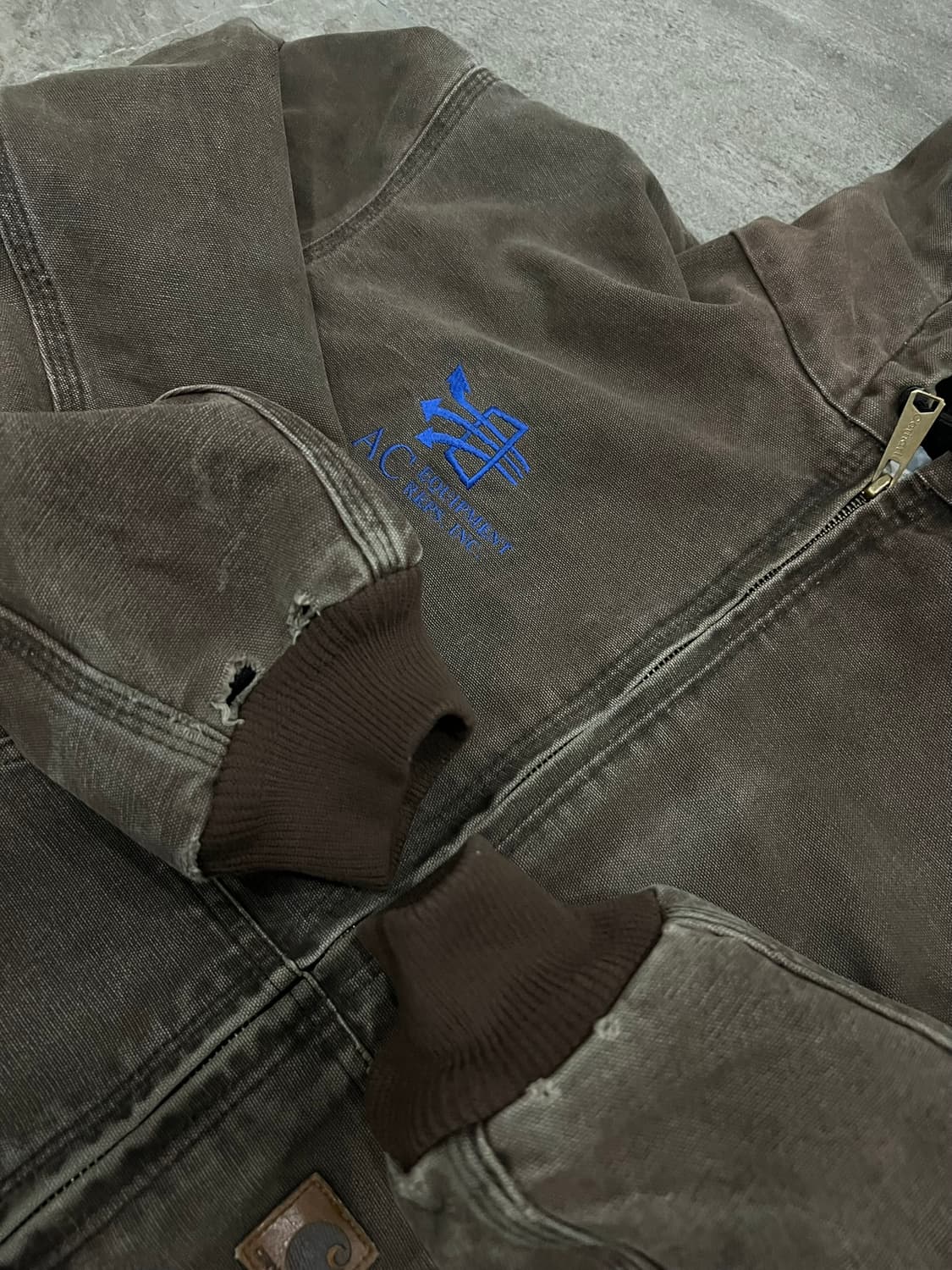 (XL) 칼하트 후드 덕 액티브 자켓 J25 CHT 체스트 넛 상품이미지7