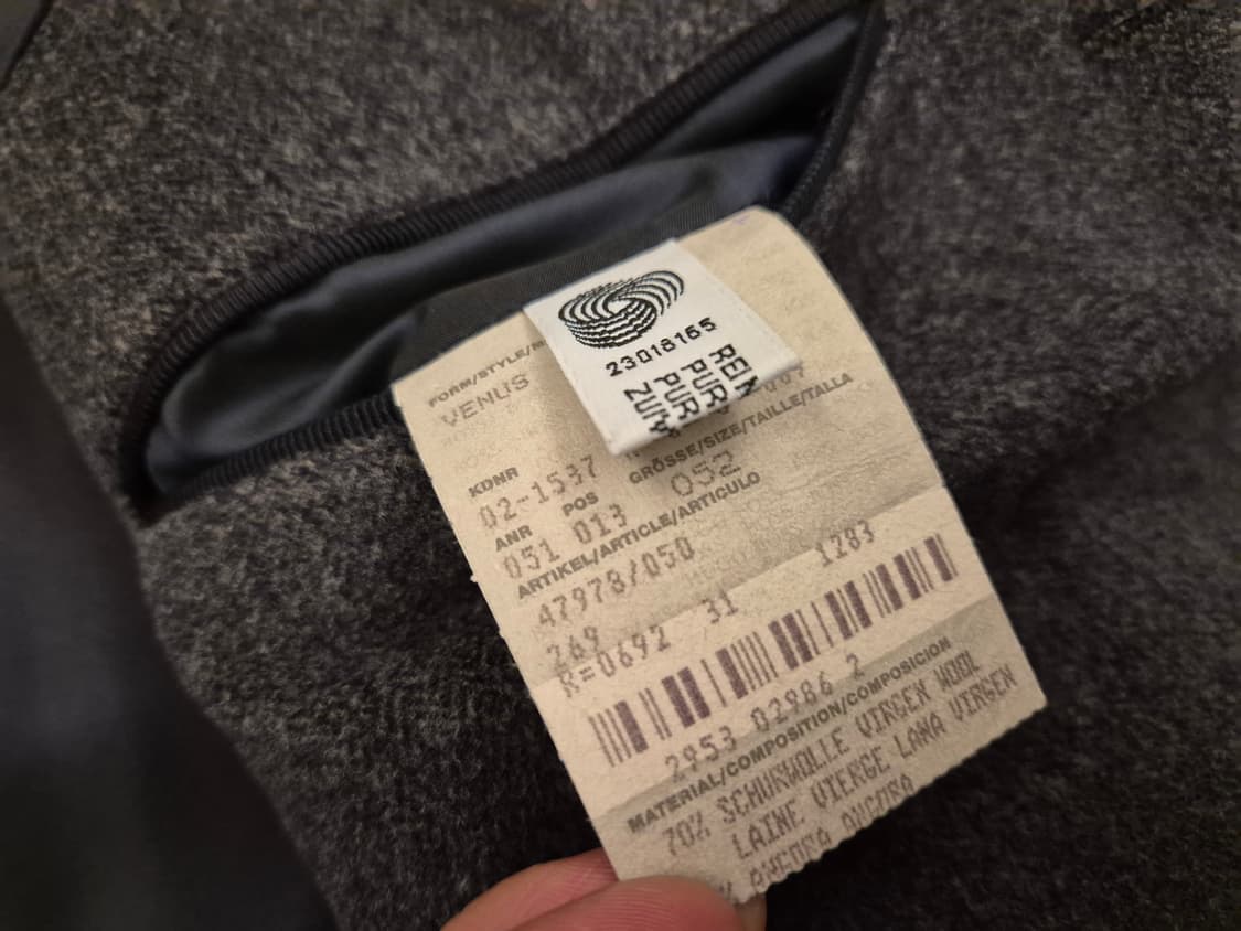 휴고보스 앙고라 램스울 자켓 상품이미지8