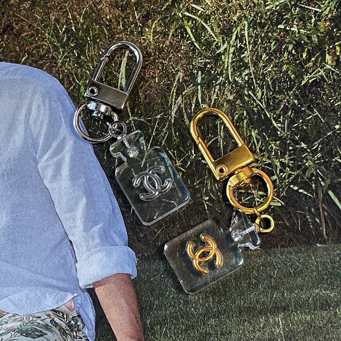 샤넬 No.5 퍼퓸 투명 키링 상품이미지5