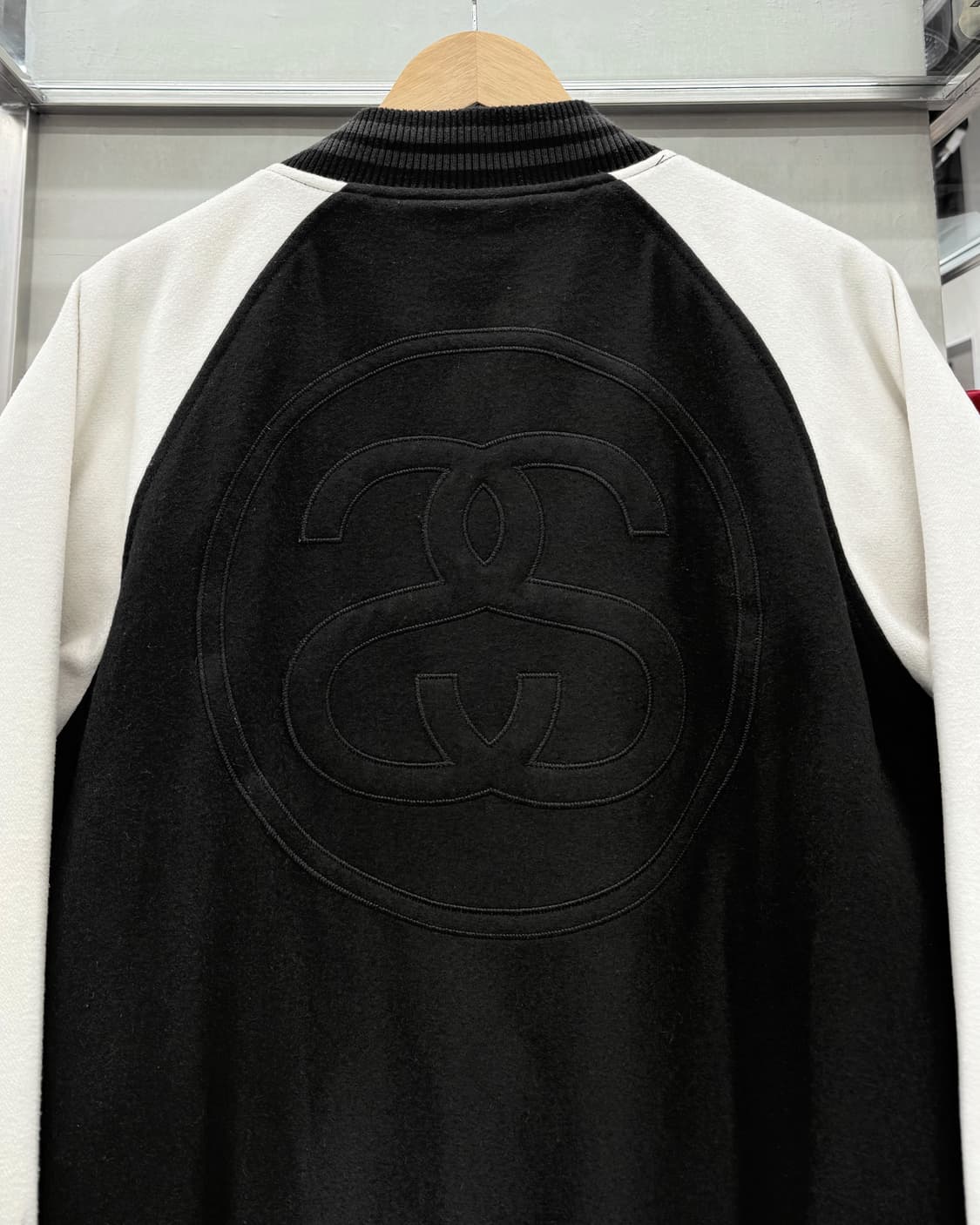 스투시 SS 링크 엠브로이더리 울 바시티 자켓 상품이미지3