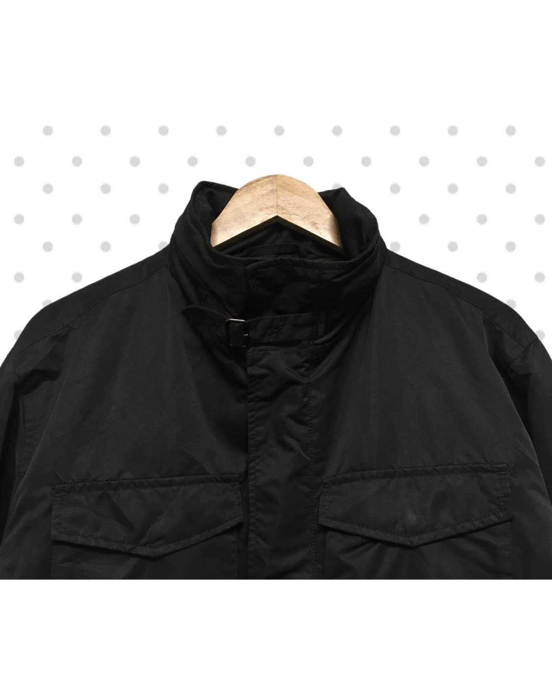 vintage utility field jacket black 상품이미지8