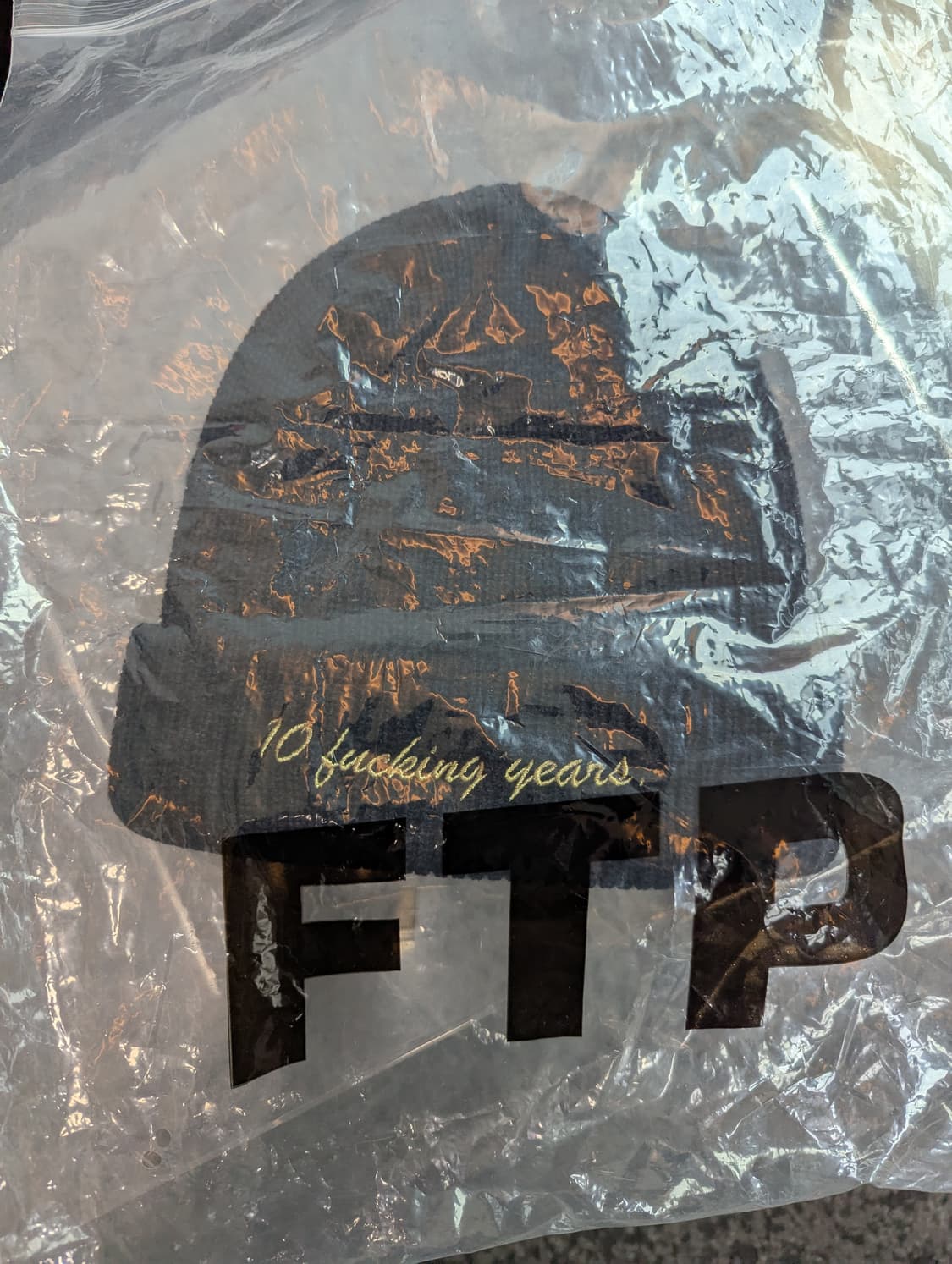 FTP 10 YEARS 기념 비니 black 상품이미지4