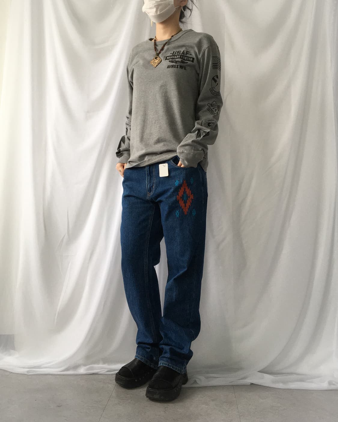 Avirex sleeve 상품이미지7