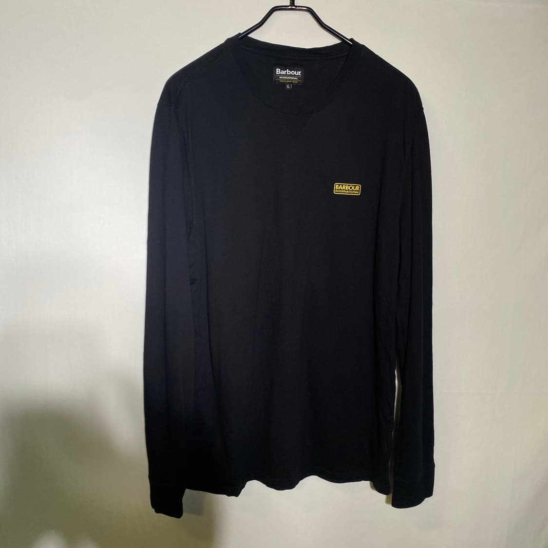 XL)바버 롱슬리브 긴팔 티셔츠(MTS0342BK31) 상품이미지2