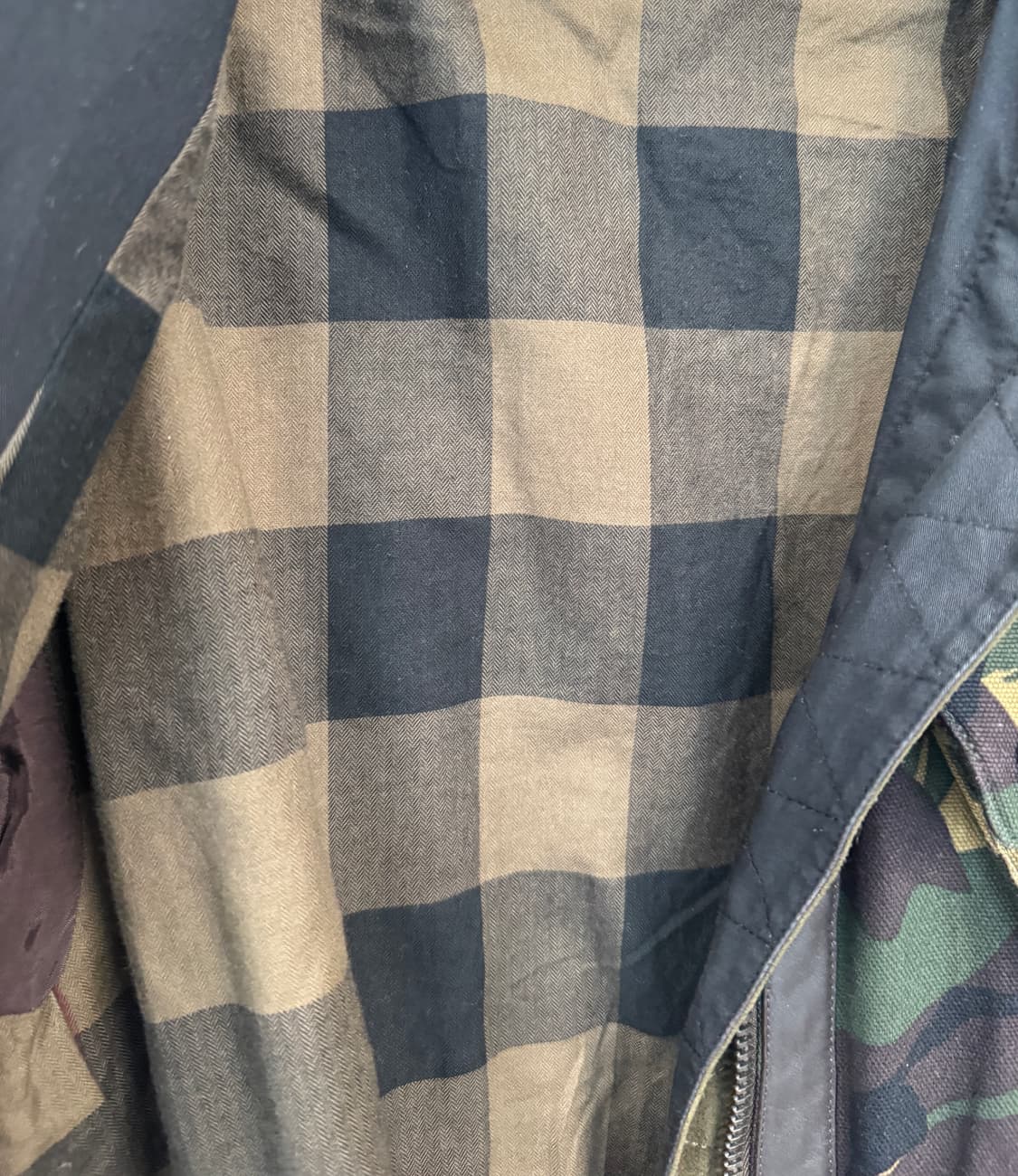 BURBERRY BRIT 버버리 브릿 카모플라주 패턴 벨티드 코트 40 상품이미지6