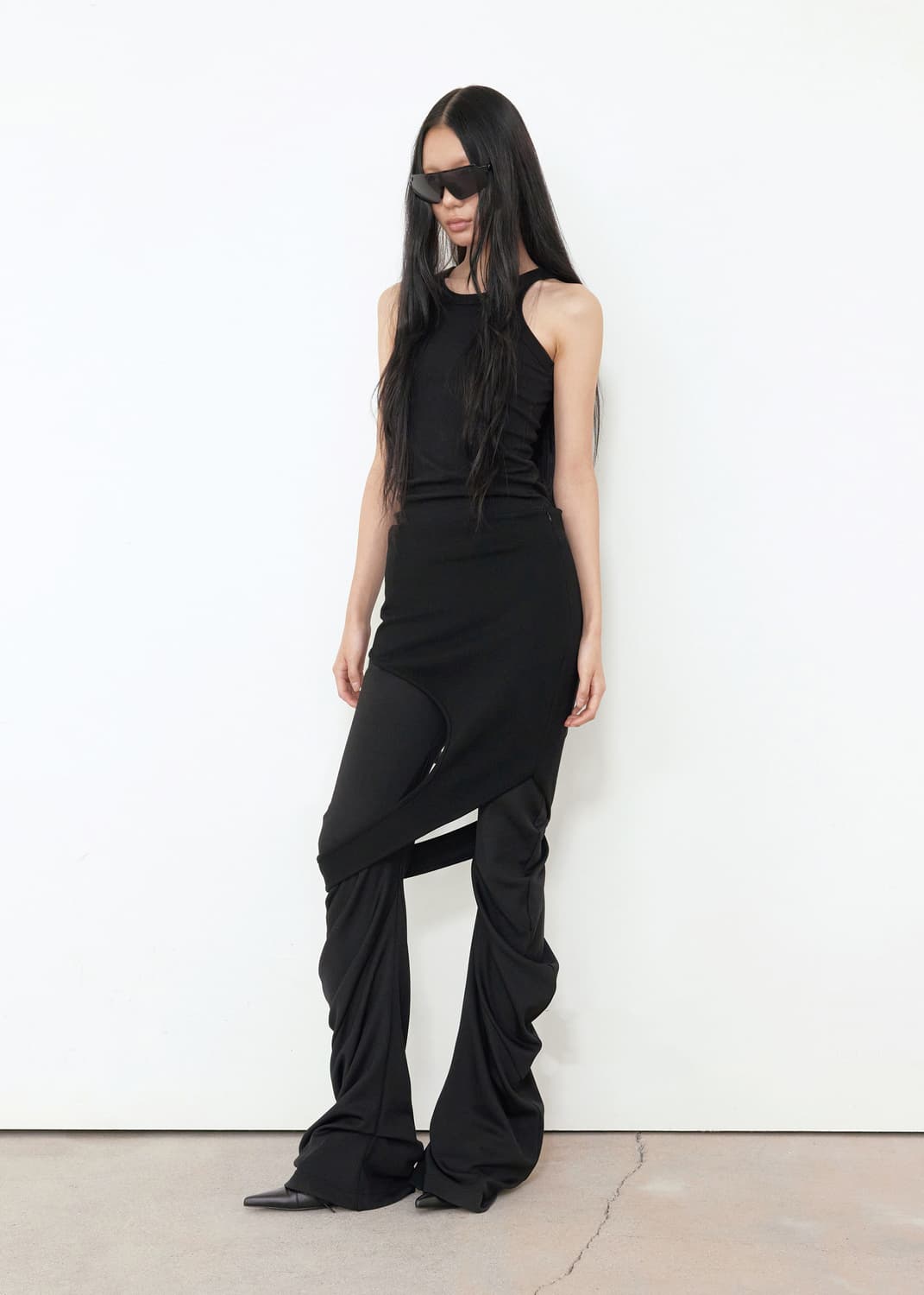 보헤미안서울 DEEP HOLE LAYERED SKIRT 상품이미지2