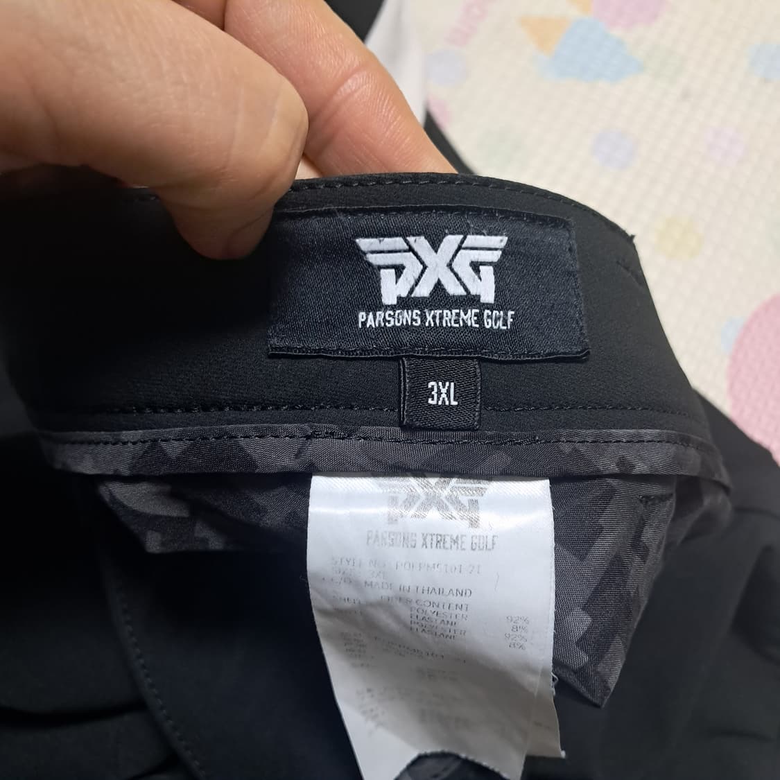 PXG 정품 남성 블랙 골프 바지 3XL(90) 상품이미지6