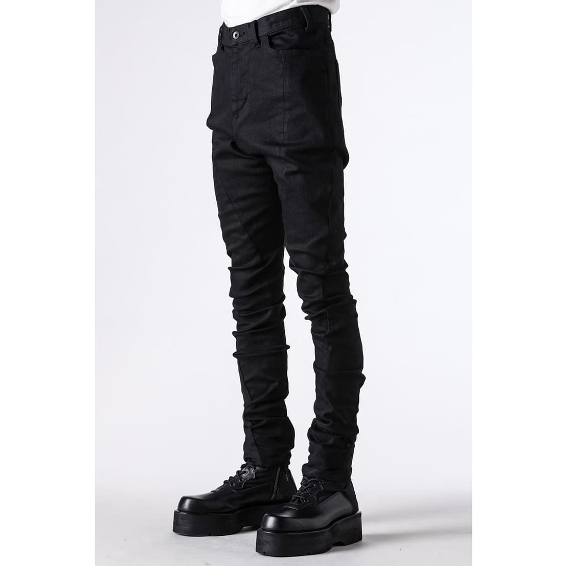 새상품 율리우스 26ss 10.5oz 스트레치블랙데님 3size 상품이미지2