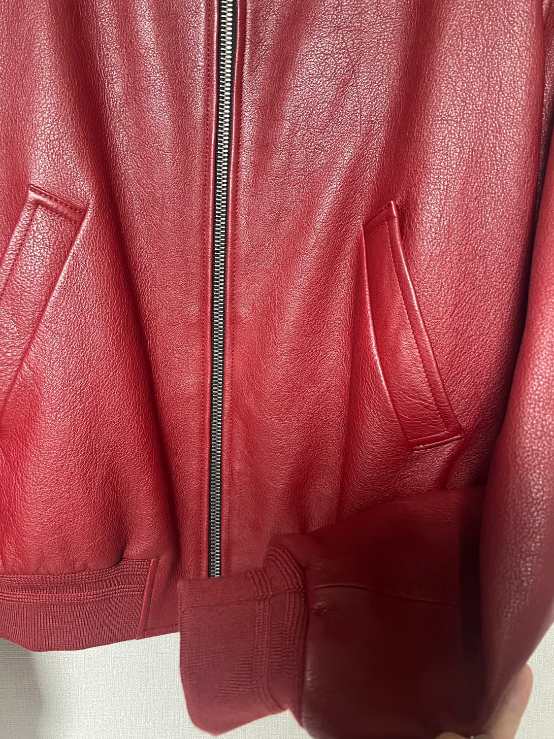 [L]렉토 벤 21 빈티지레드 점퍼 초판 상품이미지4