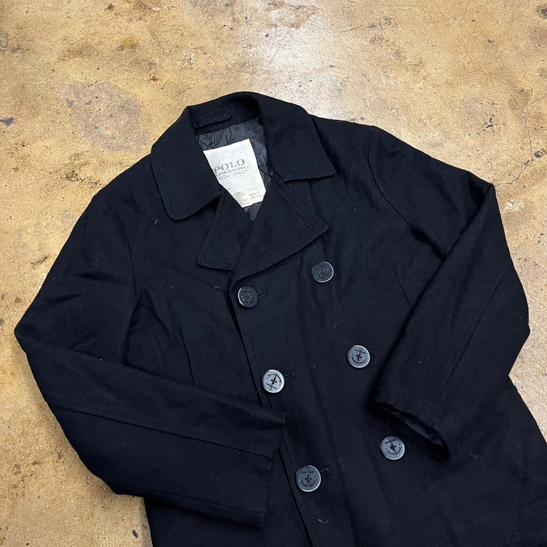 [정품/M] 폴로 데님앤서플라이 블랙 피코트 b8 상품이미지1