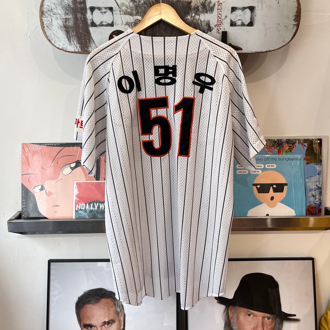 롯데자이언츠 이명우 유니폼/W2852 상품이미지4