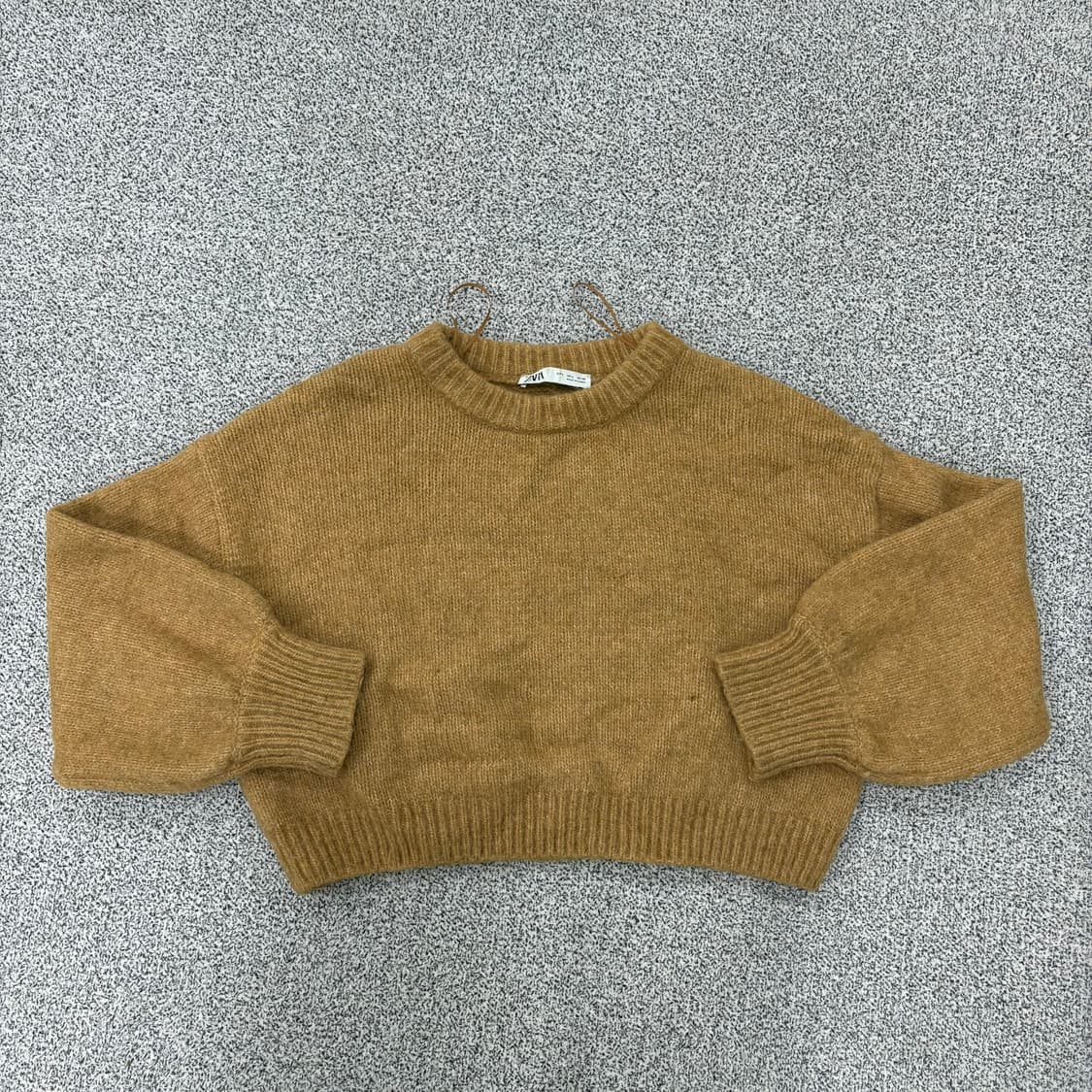 L 자라 크롭 니트 긴팔 0316J 상품이미지1