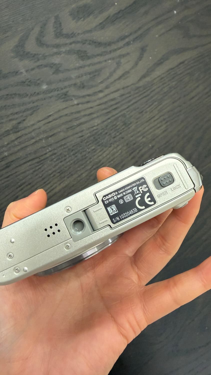 (풀박스) 카시오 엑슬림 h-15 실버 츄디카 상품이미지8