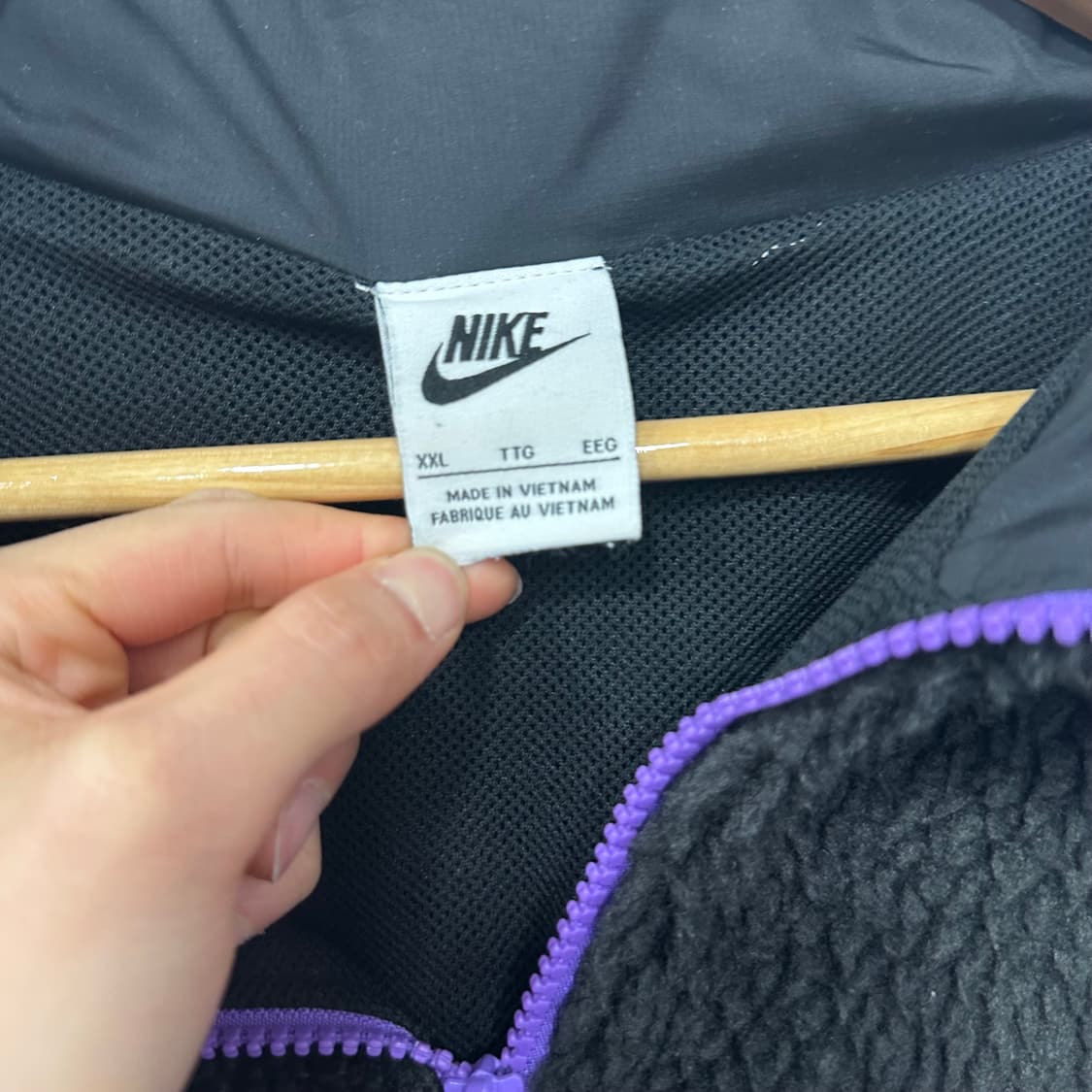 나이키 뽀글이 아노락 상품이미지4