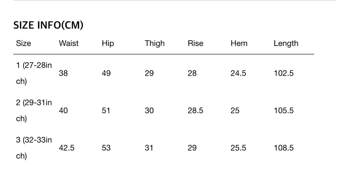 타일레 부츠컷 데님 팬츠 플레어진 상품이미지5