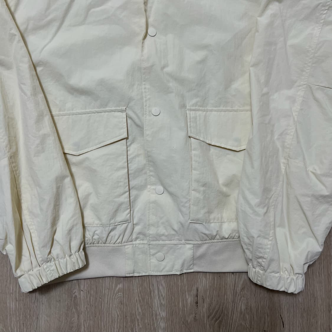 새상품 H&M 에이치앤엠 남성 블루종 바람막이 자켓 M/95  상품이미지3