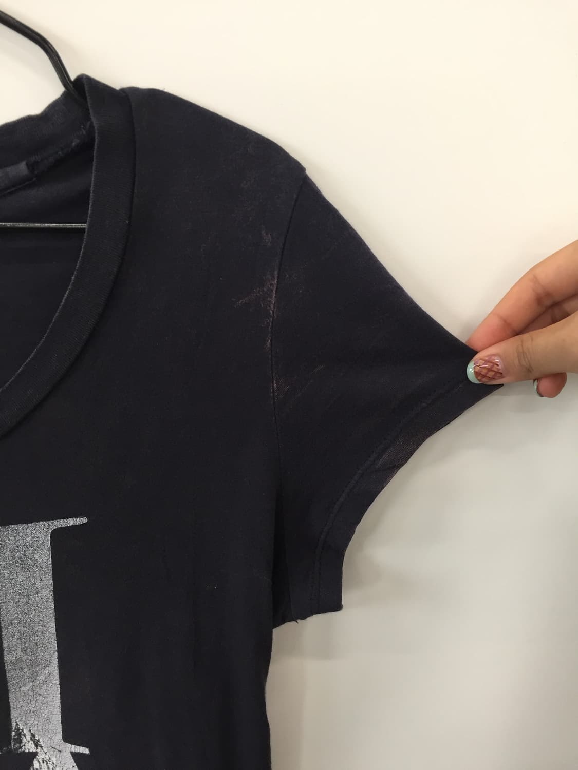 ‘Armani Exchange’ Black Graphic Tee 상품이미지6