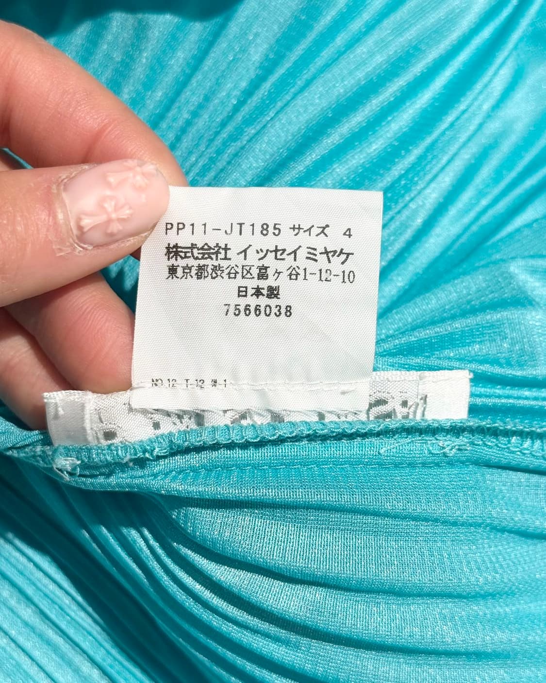 플리츠 플리즈 터콰이즈 하프 미디 원피스 상품이미지8