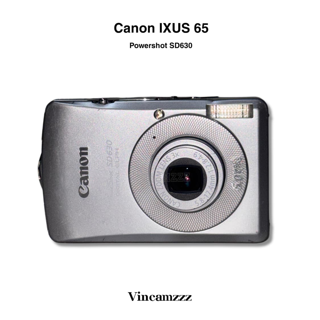 Canon 캐논 익서스 IXUS 65 (파워샷630) 디지털카메라 상품이미지1