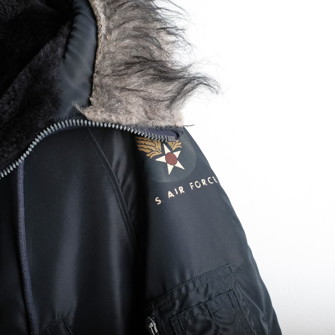 버즈릭슨 초기형 N-3A M사이즈 에어포스 블루 상품이미지6