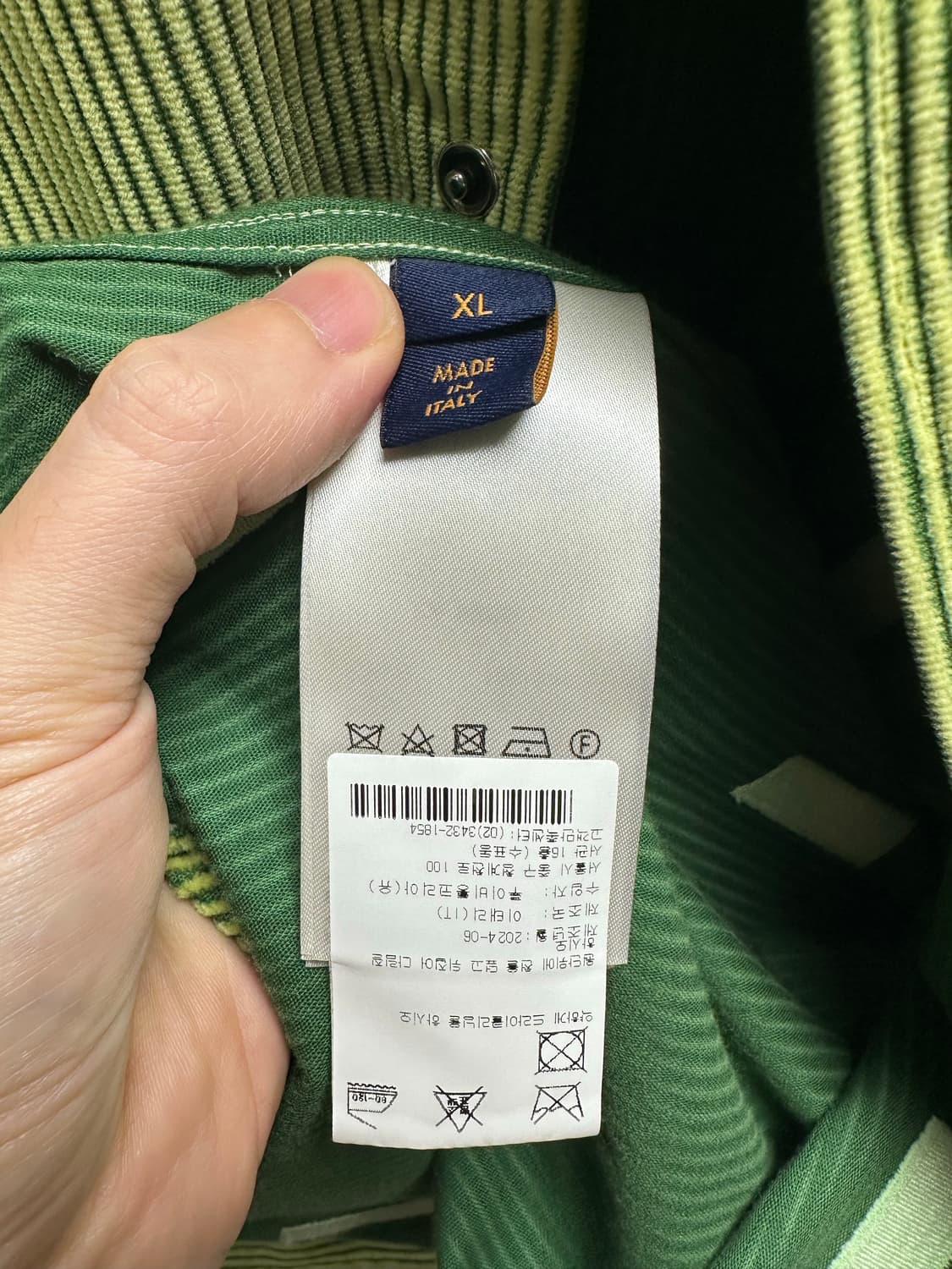 루이비통 박서보 콜라보 셔츠 XL 상품이미지4