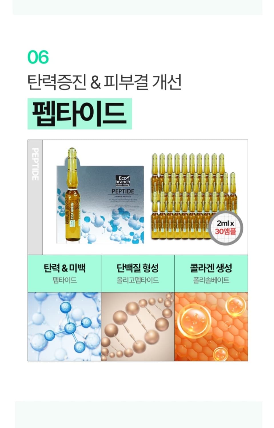 고농축 프리미엄 앰플 2ml* 30개입  >>>7종 중 택1 한개 선택< 상품이미지7