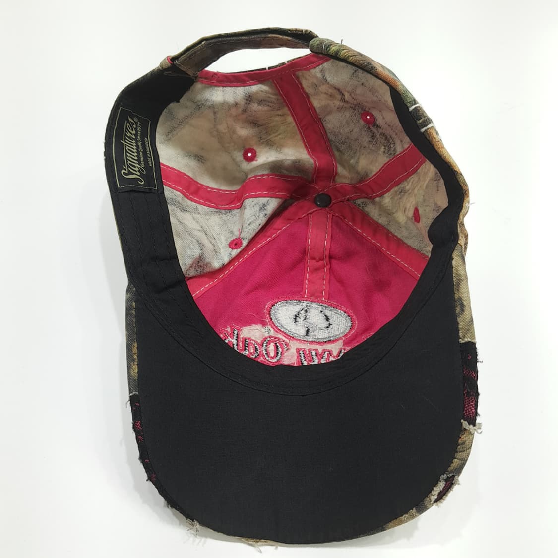 Mossy Oak 카모 디스트레스드 볼캡 P1579 상품이미지6