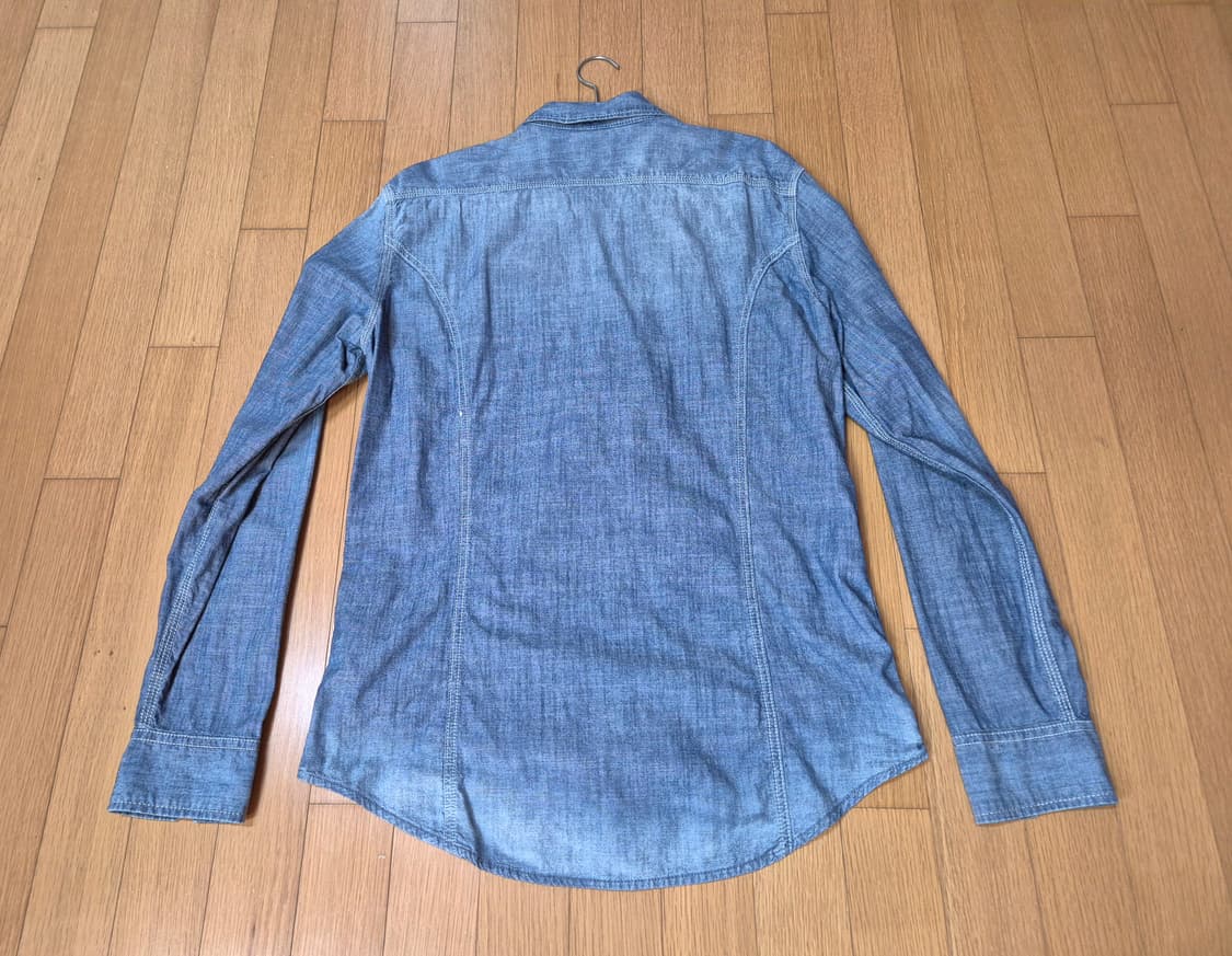 디젤 연청 데님 셔츠 상품이미지6