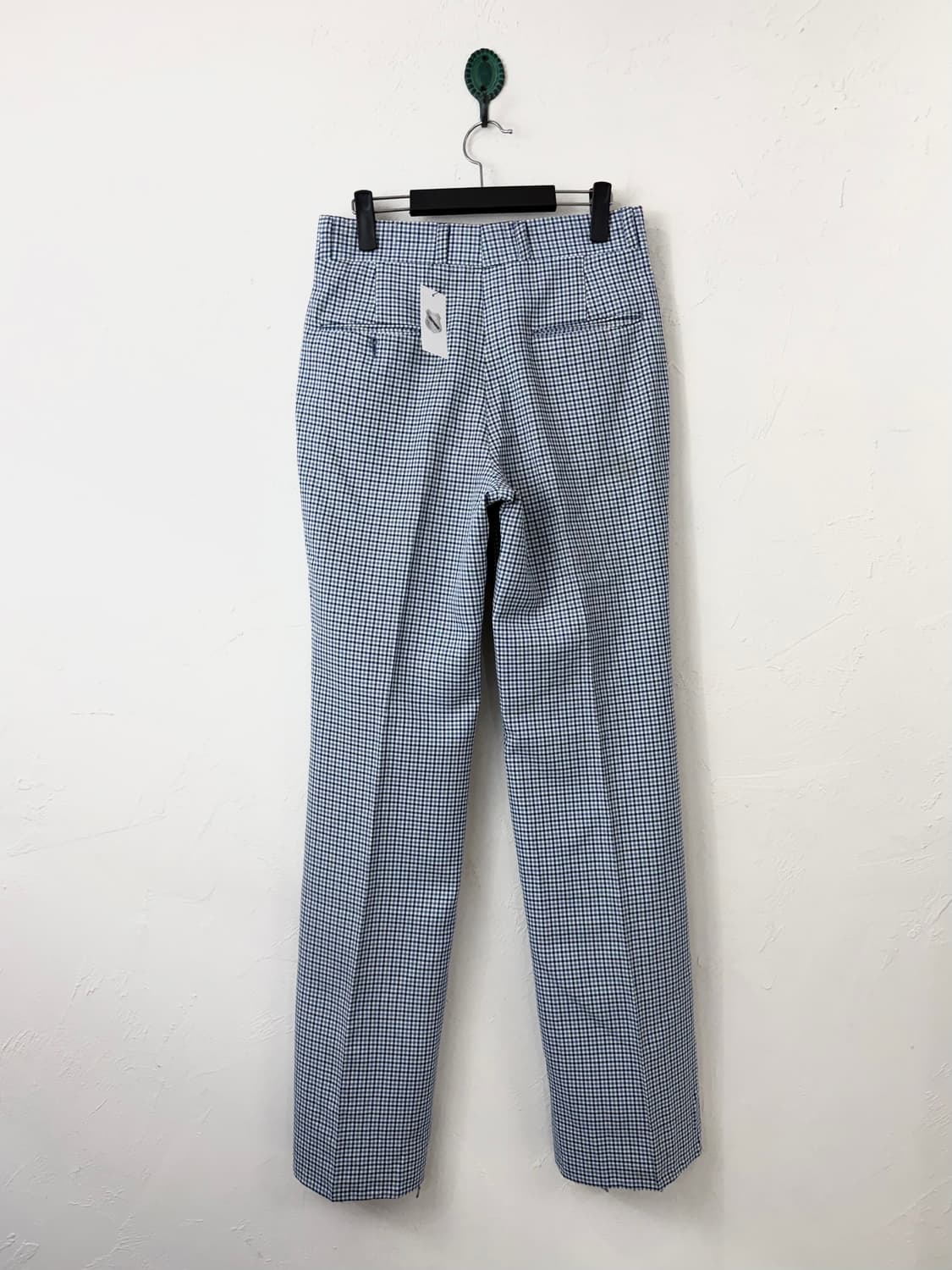 70s 시어스 하운드투스 체크 플레어 트라우저 상품이미지5