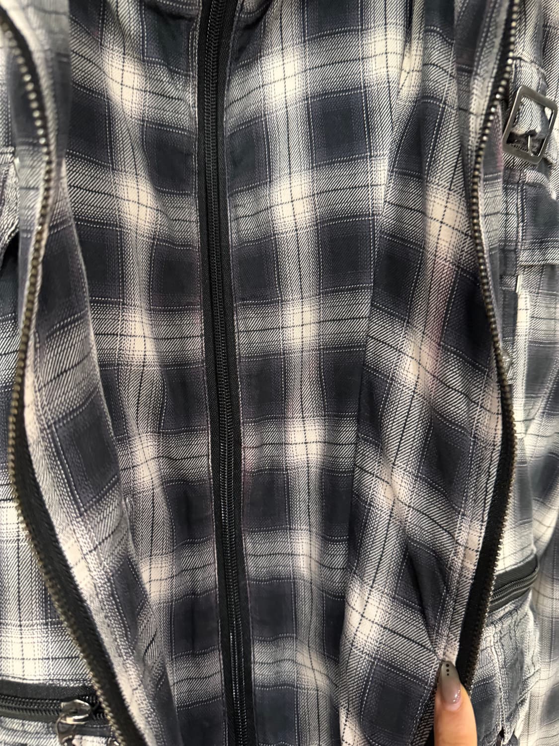 neck buckle multi pocket layered jk 상품이미지10