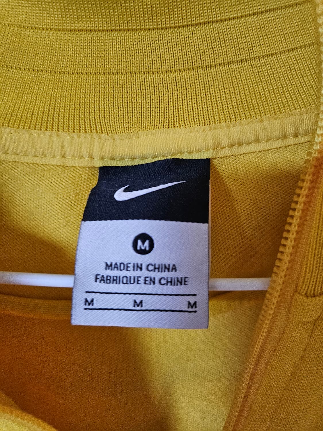 나이키 아스날 옐로우 트랙 자켓 M 상품이미지3