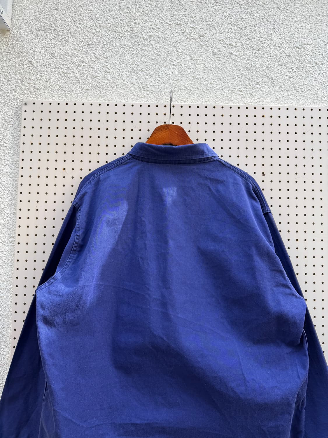 OLD VINTAGE WASHED BLUE FRENCH 프렌치워크자켓 상품이미지8