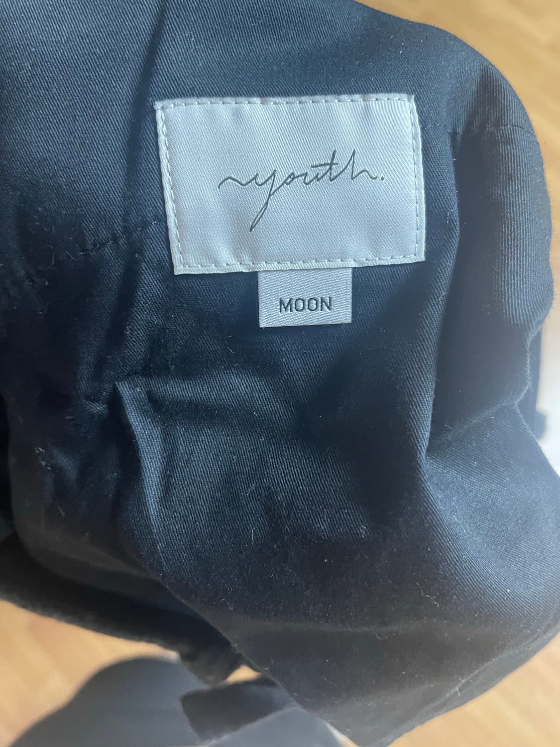 youth 그레이 울 와이드슬랙스 판매합니다 상품이미지4