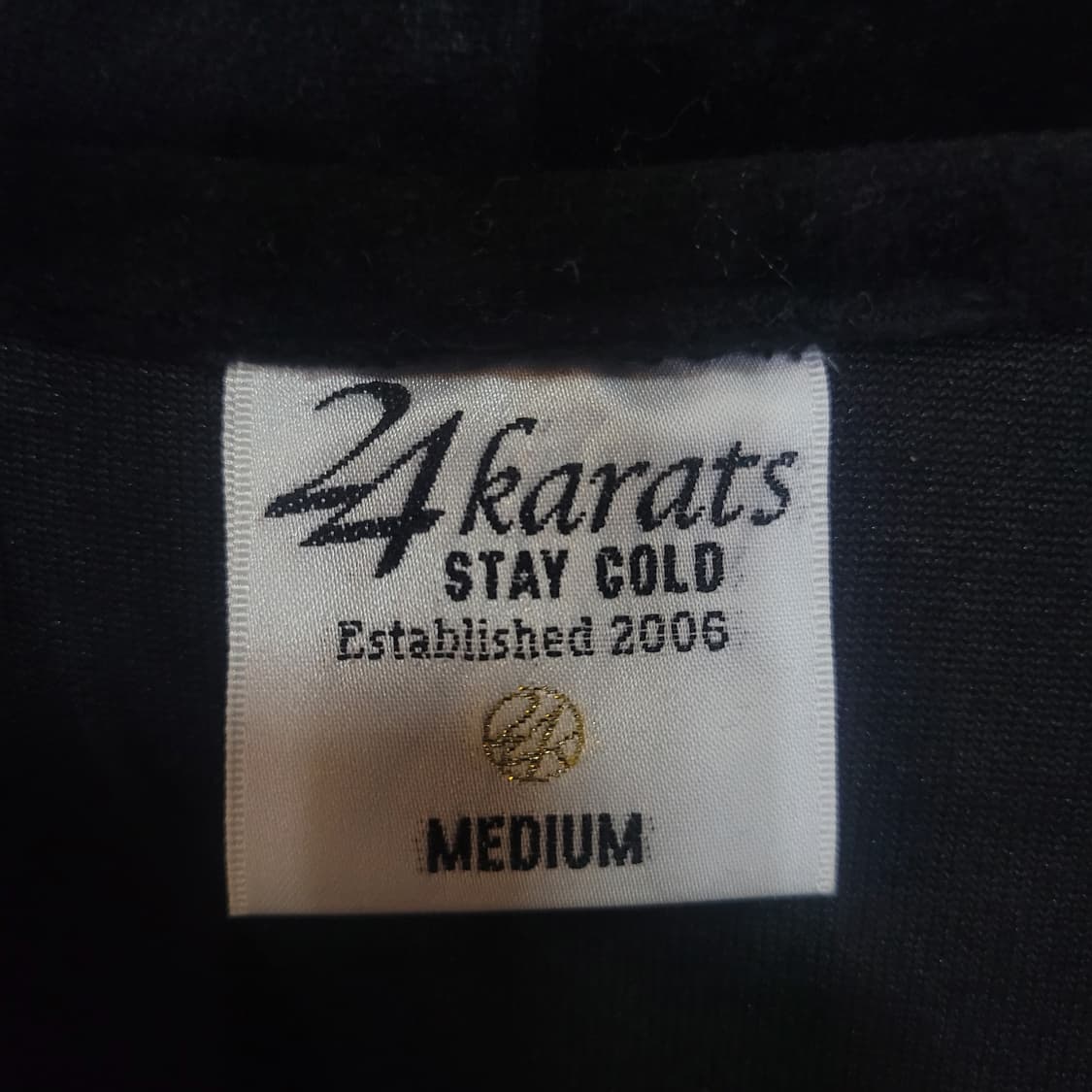 24karats ZERO 벨벳 집업후드 상품이미지8